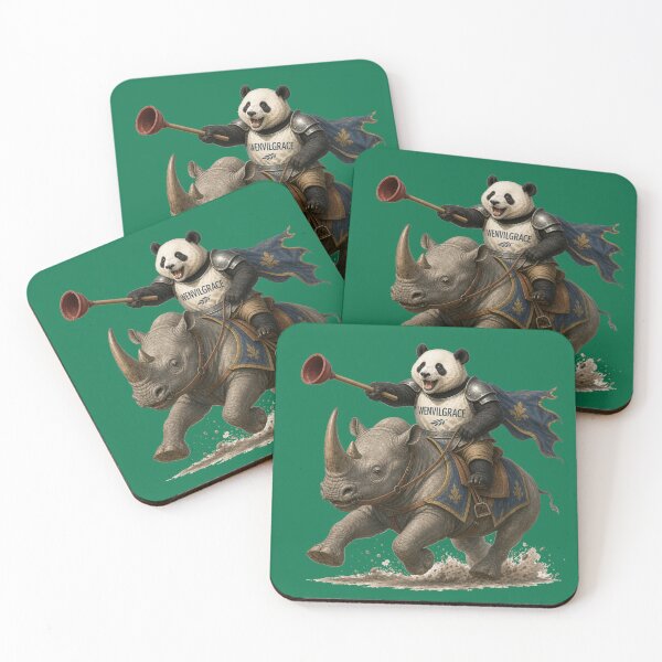Item preview, Copy of Panda Knight with Plunger Gift designed and sold by Wenvilgrace.