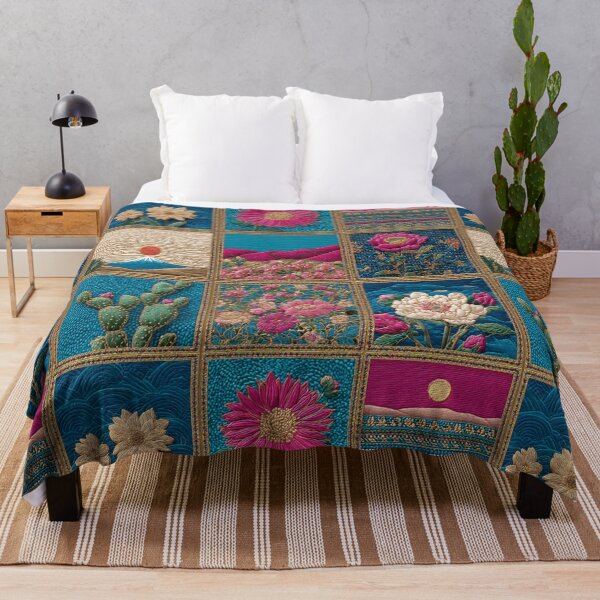 Item preview, Floral Grid designed and sold by Sheoutthere.