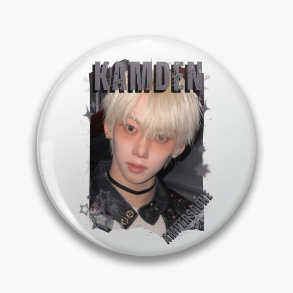 Item preview, AMPERS&ONEe Kamden Global KPOP Boy Group Black and White Collage Digital Art Portrait designed and sold by AJUNICE STUDIO.