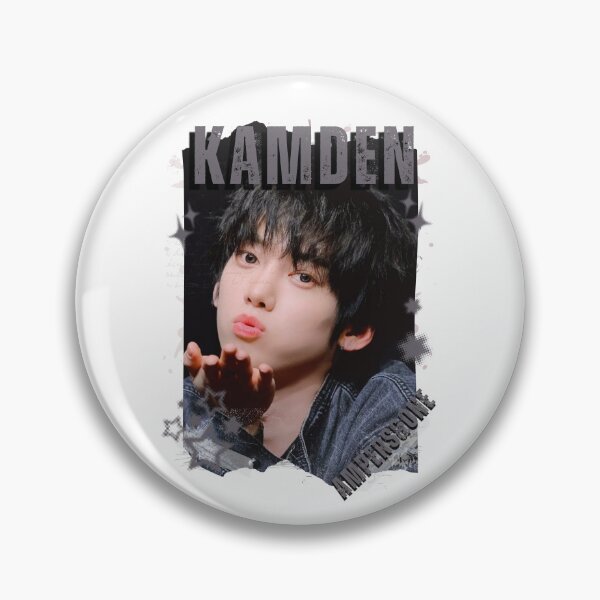 Item preview, AMPERS&ONEe Kamden Global KPOP Boy Group Black and White Collage Digital Art Portrait designed and sold by AJUNICE STUDIO.