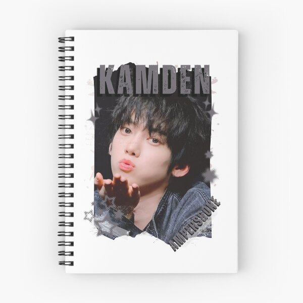 Item preview, AMPERS&ONEe Kamden Global KPOP Boy Group Black and White Collage Digital Art Portrait designed and sold by AJUNICE STUDIO.