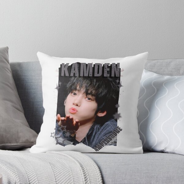 Item preview, AMPERS&ONEe Kamden Global KPOP Boy Group Black and White Collage Digital Art Portrait designed and sold by AJUNICE STUDIO.