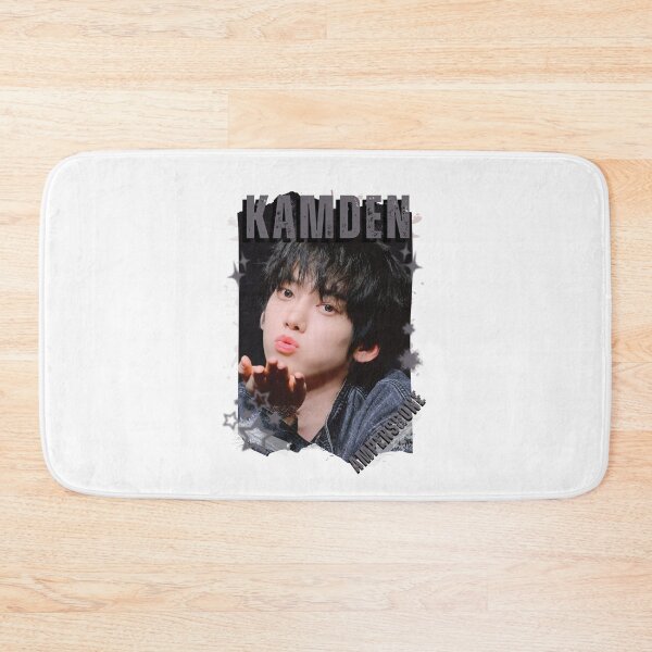 Item preview, AMPERS&ONEe Kamden Global KPOP Boy Group Black and White Collage Digital Art Portrait designed and sold by AJUNICE STUDIO.