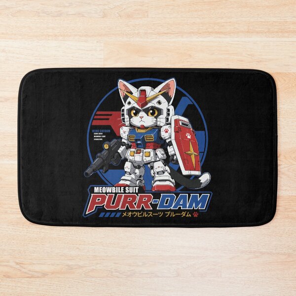 Item preview, Meowbile Suit Purr-Dam: Wing Catdam designed and sold by GhoulishGraphX.