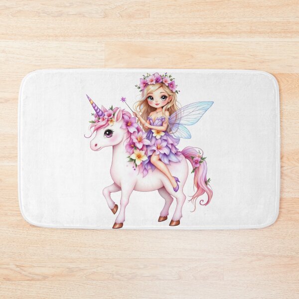 Item preview, Cute Fairy Riding Baby Unicorn designed and sold by butterflies-new.