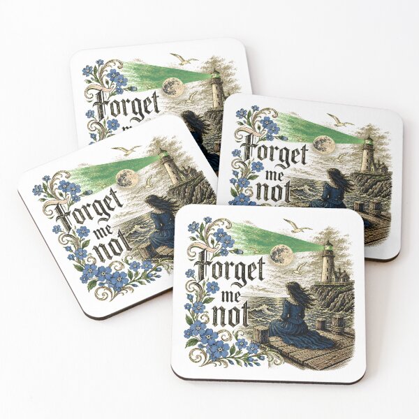 Item preview, Victorian Lighthouse Forget-Me-Not Gothic Romance designed and sold by chattsuede.