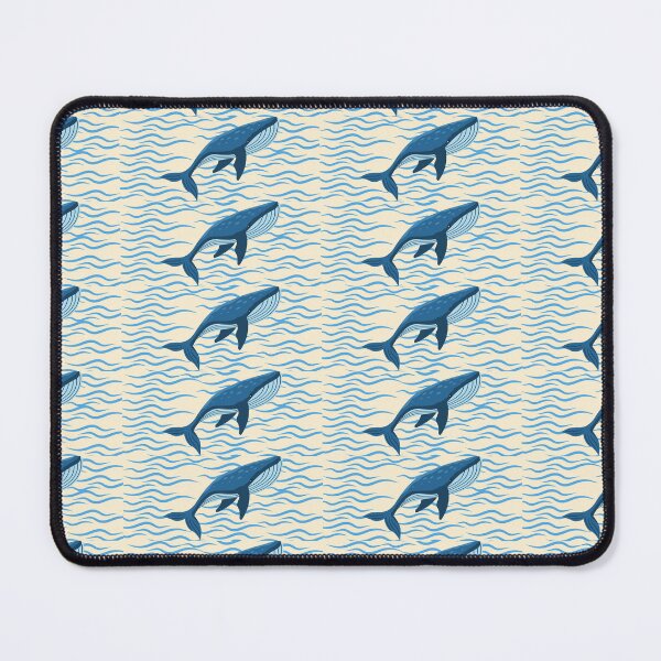 Item preview, Blue Humpback Whale designed and sold by MayaCordalia.