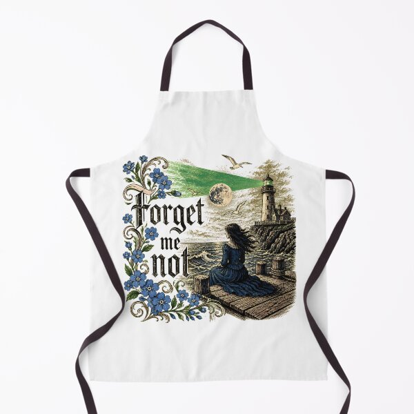 Item preview, Victorian Lighthouse Forget-Me-Not Gothic Romance designed and sold by chattsuede.