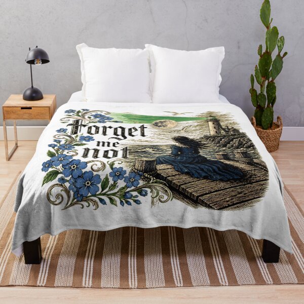 Item preview, Victorian Lighthouse Forget-Me-Not Gothic Romance designed and sold by chattsuede.