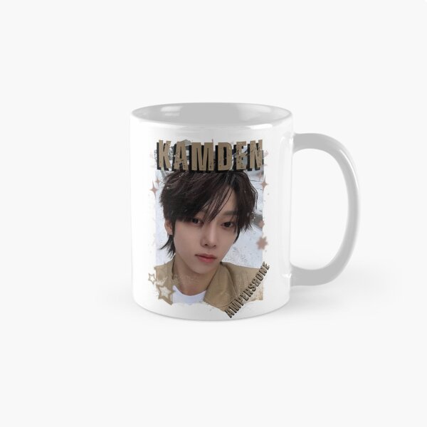 Item preview, AMPERS&ONEe Kamden Global KPOP Boy Group Black and White Collage Digital Art Portrait designed and sold by AJUNICE STUDIO.