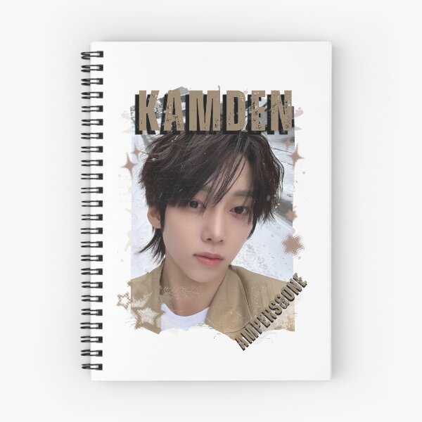 Item preview, AMPERS&ONEe Kamden Global KPOP Boy Group Black and White Collage Digital Art Portrait designed and sold by AJUNICE STUDIO.