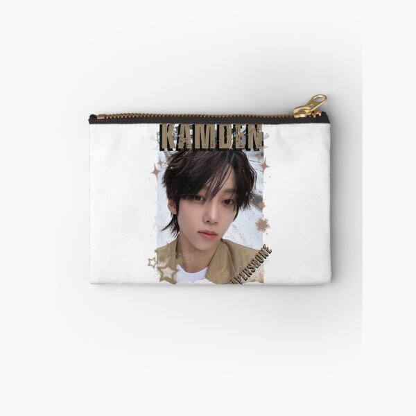 Item preview, AMPERS&ONEe Kamden Global KPOP Boy Group Black and White Collage Digital Art Portrait designed and sold by AJUNICE STUDIO.