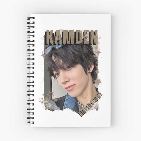 Item preview, AMPERS&ONEe Kamden Global KPOP Boy Group Black and White Collage Digital Art Portrait designed and sold by AJUNICE STUDIO.