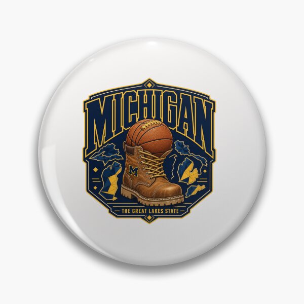 Item preview, Michigan Basketball Work Boot  designed and sold by freshwear design.