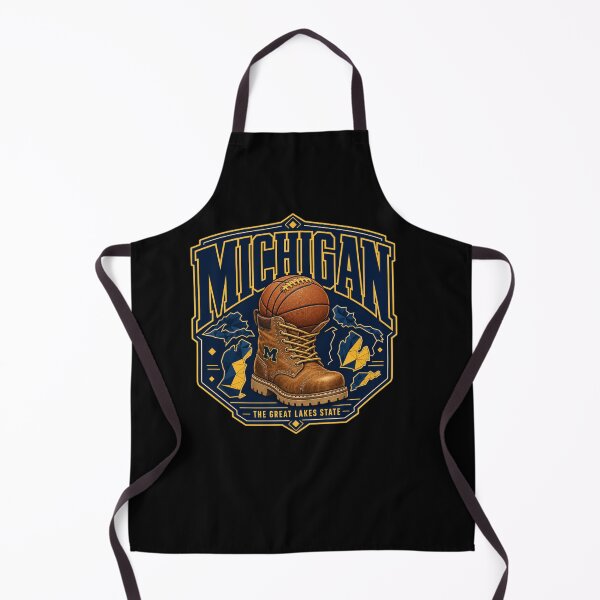 Item preview, Michigan Basketball Work Boot designed and sold by freshwear design.
