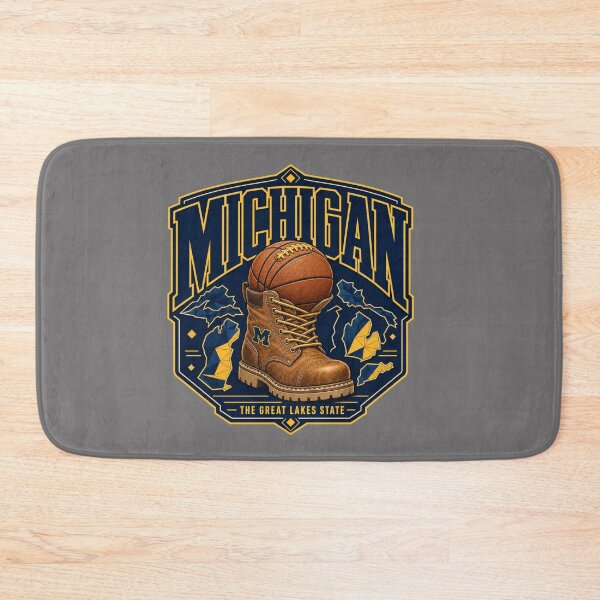 Item preview, Michigan Basketball Work Boot  designed and sold by freshwear design.