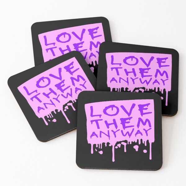 Item preview, Love Them Anyway Heartfelt Unconditional Love Logo designed and sold by shirt-o-mat.
