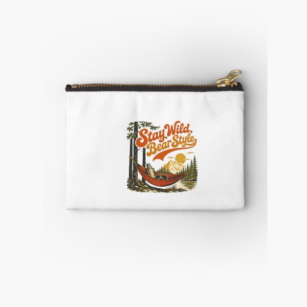 Item preview, Stay Wild Bear Style Camping Vintage Outdoor Adventure designed and sold by chattsuede.