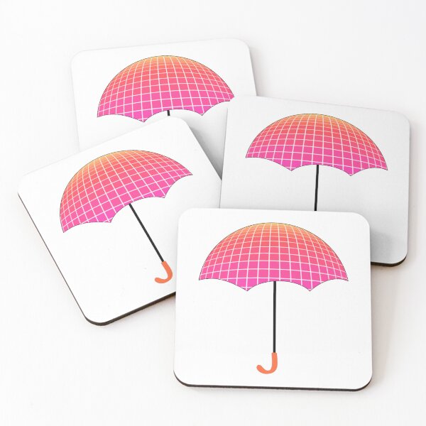 Item preview, retro mosaic umbrella design designed and sold by ElizaErger.
