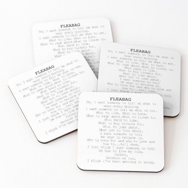 Item preview, Fleabag script designed and sold by eemilystickers.