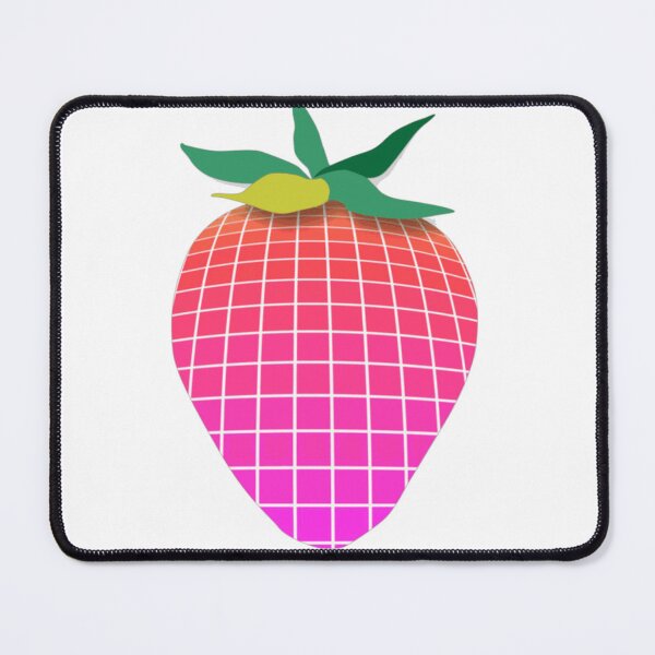 Item preview, retro mosaic strawberry design designed and sold by ElizaErger.