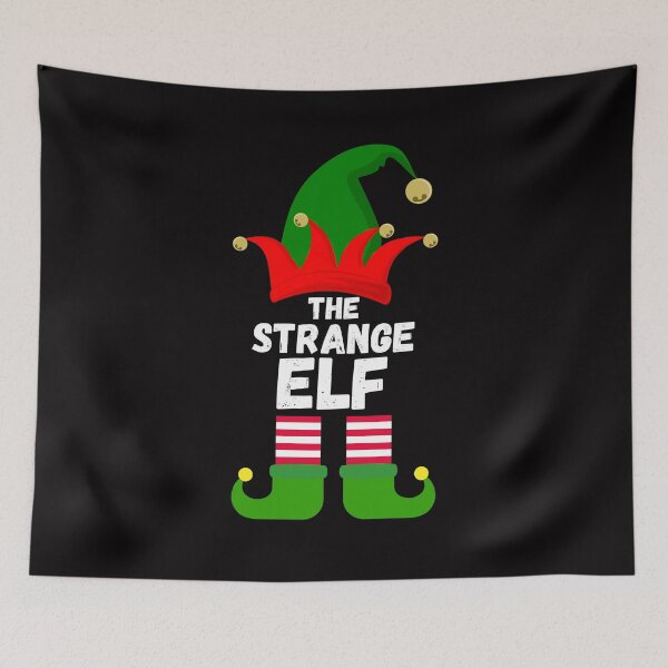 Aperçu de l'œuvre L'étrange famille des elfes, costume de Noël d'elfe créée et vendue par WeirdlyRare.