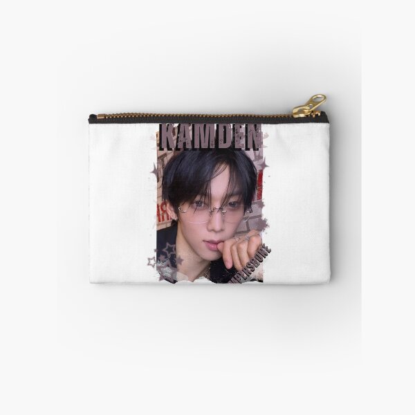 Item preview, AMPERS&ONEe Kamden Global KPOP Boy Group Black and White Collage Digital Art Portrait designed and sold by AJUNICE STUDIO.