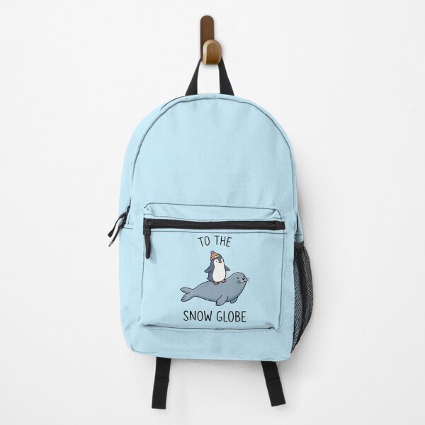 Item preview, To The Snow Globe Cute Penguin Riding Seal Winter Art designed and sold by Amir Faysal.
