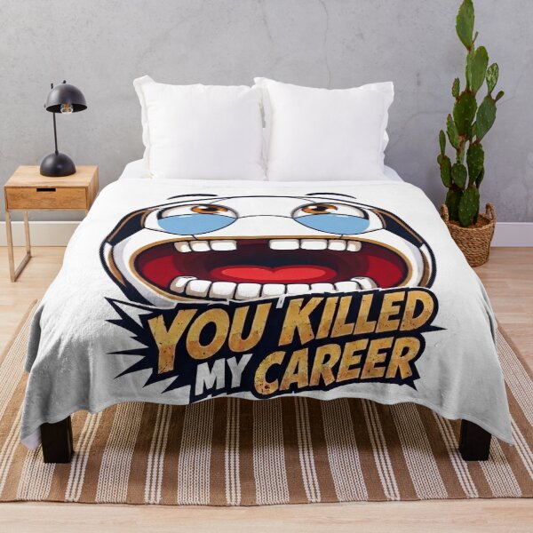 Item preview, You Killed My Career funny soccer shirt designed and sold by TalkyBall Shop.