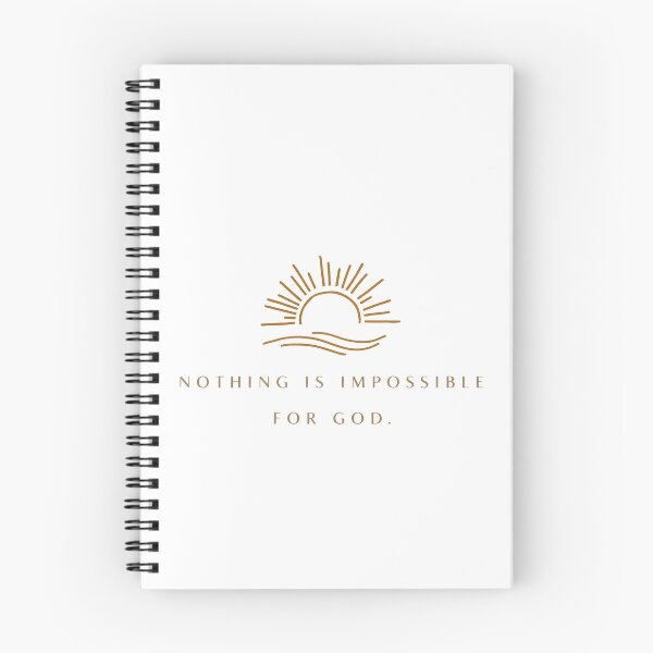Item preview, Nothing Is Impossible For God Sun designed and sold by Inka Moon Design.