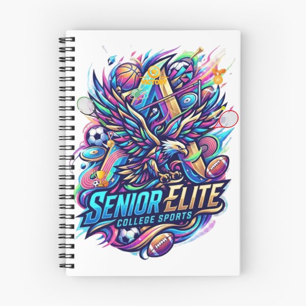 Item preview, Colorful College Sports Eagle Mascot Graphic Design with Athletic Elements designed and sold by VibranPalette.