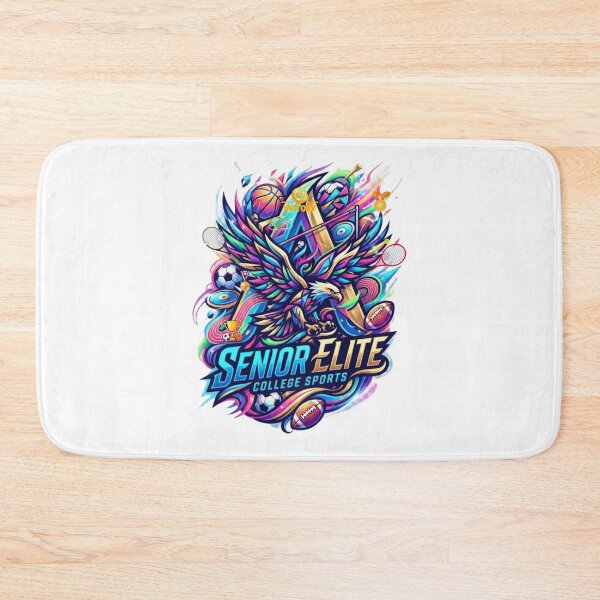 Item preview, Colorful College Sports Eagle Mascot Graphic Design with Athletic Elements designed and sold by VibranPalette.