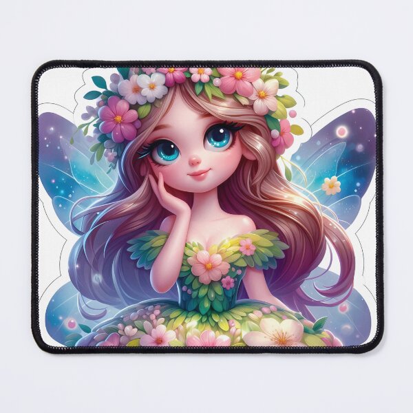 Item preview, Blue Blossom Fairy Sticker Design designed and sold by butterflies-new.