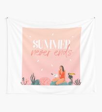 Summer never ends Wall Tapestry