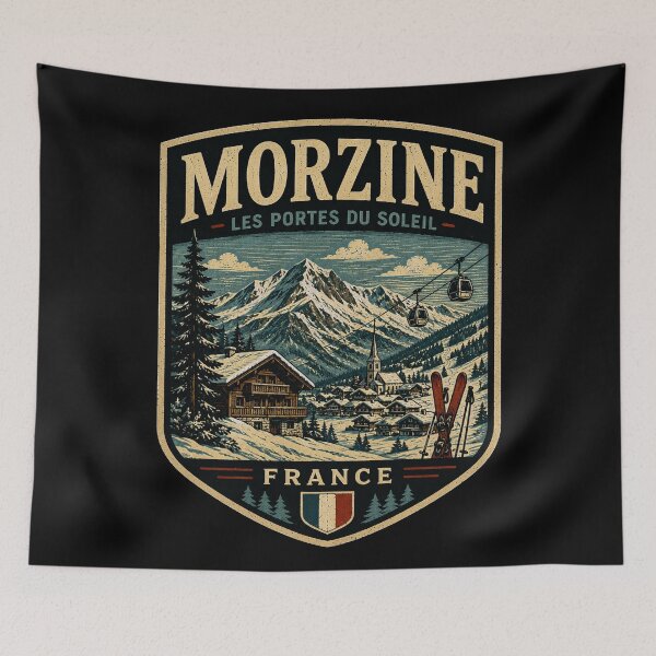 Item preview, Morzine - France designed and sold by GoodOldVintage.