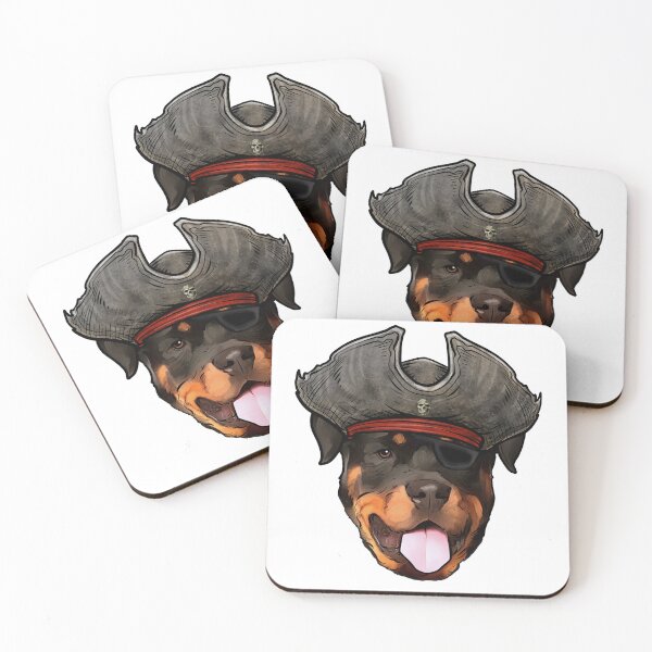 Item preview, Rottweiler Pirate designed and sold by whyitsme.