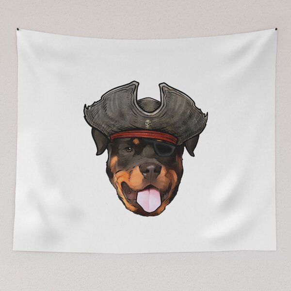 Item preview, Rottweiler Pirate designed and sold by whyitsme.