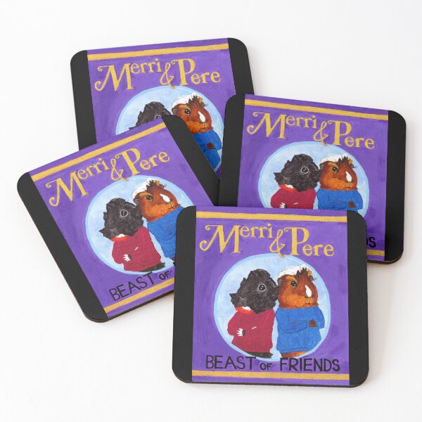 Item preview, Guinea Pigs and Books - Merri & Pere - Beast of Friends designed and sold by Guinea Pigs and Books.