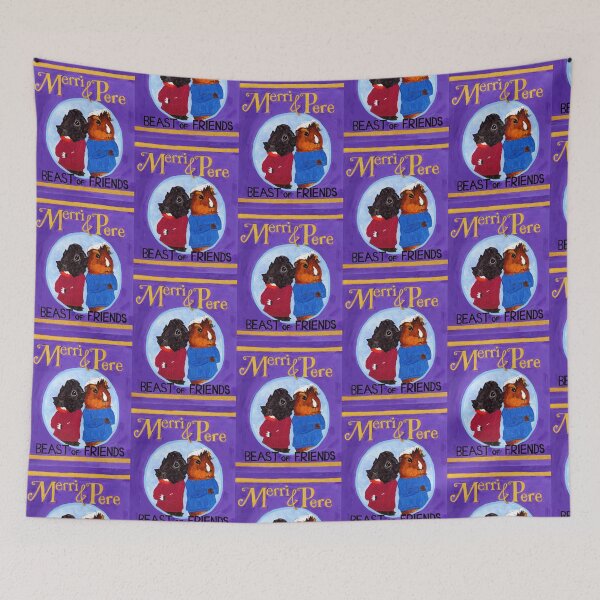 Item preview, Guinea Pigs and Books - Merri & Pere - Beast of Friends designed and sold by Guinea Pigs and Books.