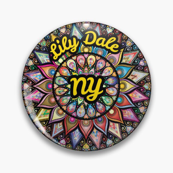 Item preview, Lily Dale, NY Mandala designed and sold by Where Troubles Melt Like Lemon Drops.