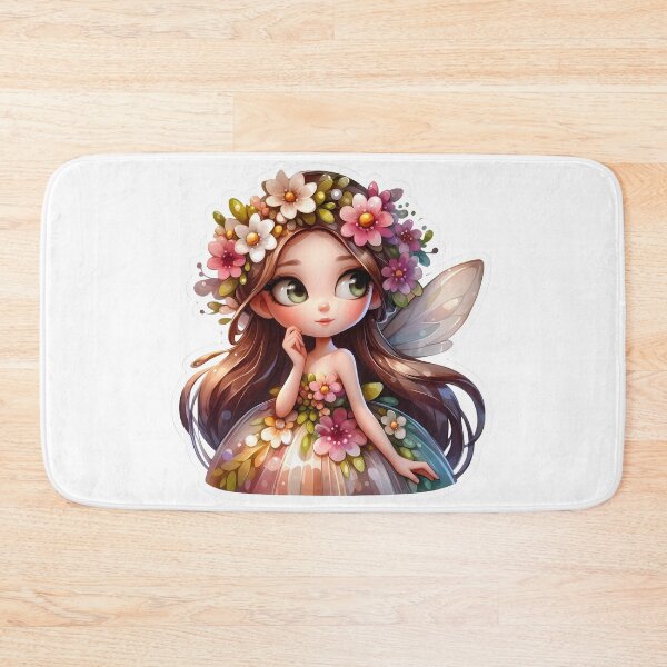 Item preview, Woodland Blossom Fairy Sticker Design designed and sold by butterflies-new.