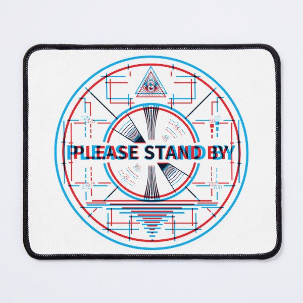 Item preview, Please Stand By 3D Circle designed and sold by animinimal.