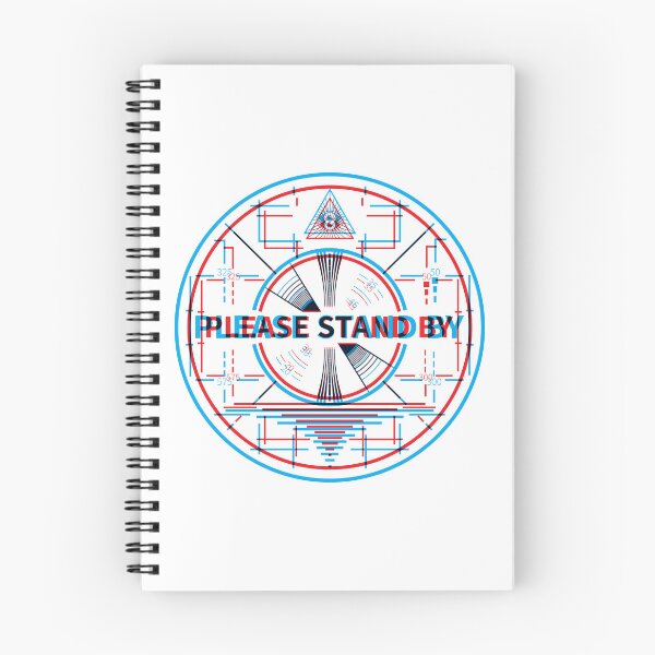 Item preview, Please Stand By 3D Circle designed and sold by animinimal.