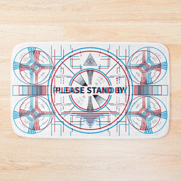 Item preview, Please Stand By 3D Circle designed and sold by animinimal.