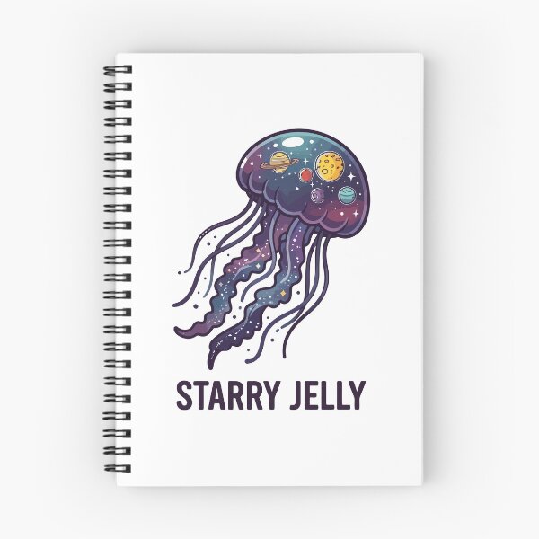 Item preview, Starry Jelly Cosmic Space Jellyfish Planets Galaxy Ocean designed and sold by Amir Faysal.