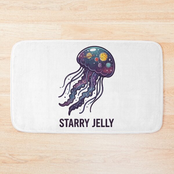 Item preview, Starry Jelly Cosmic Space Jellyfish Planets Galaxy Ocean designed and sold by Amir Faysal.