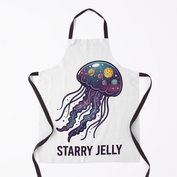 Item preview, Starry Jelly Cosmic Space Jellyfish Planets Galaxy Ocean designed and sold by Amir Faysal.