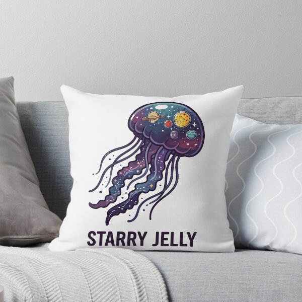 Item preview, Starry Jelly Cosmic Space Jellyfish Planets Galaxy Ocean designed and sold by Amir Faysal.
