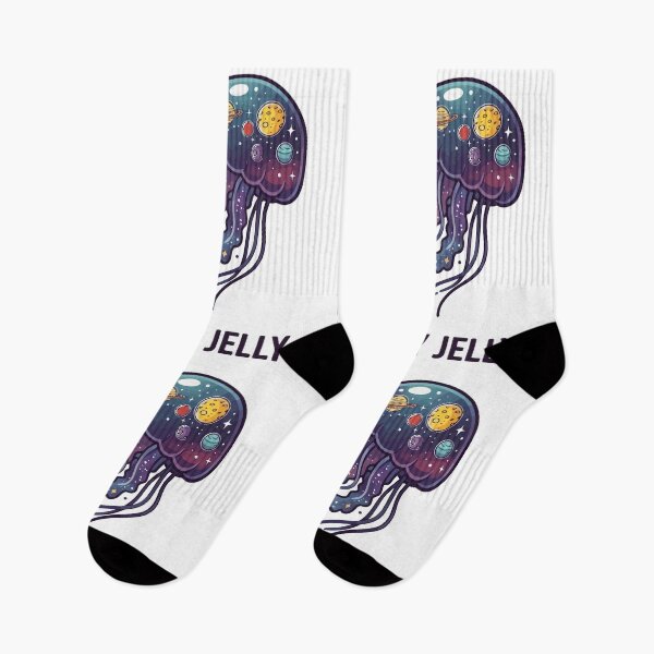 Item preview, Starry Jelly Cosmic Space Jellyfish Planets Galaxy Ocean designed and sold by Amir Faysal.