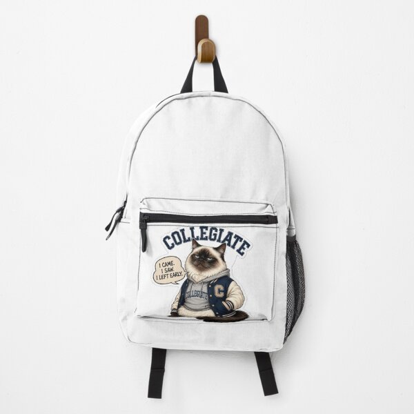 Item preview, Collegiate Grumpy Cat Varsity Letterman designed and sold by Snurly.